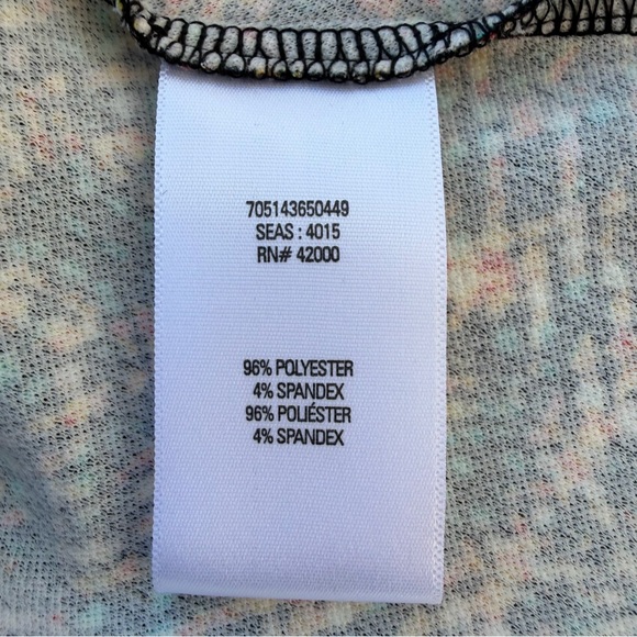 BONGO Multicolor Knit Top with Speckled Print - Picture 8 of 10